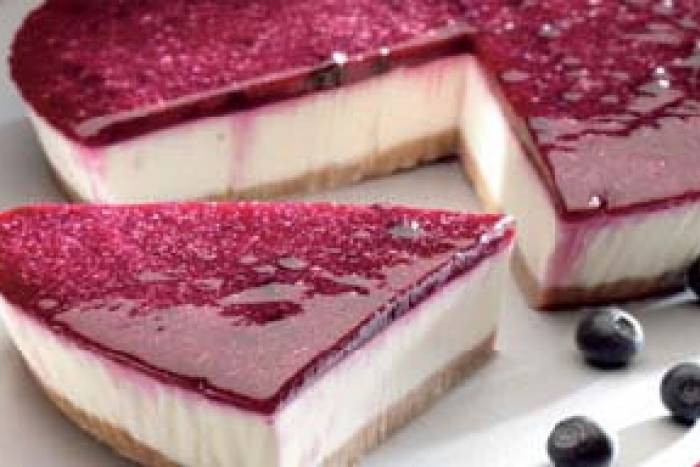 Tarta de queso de gelatina muy fácil