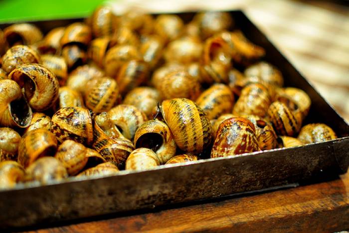 Caracoles a la llauna