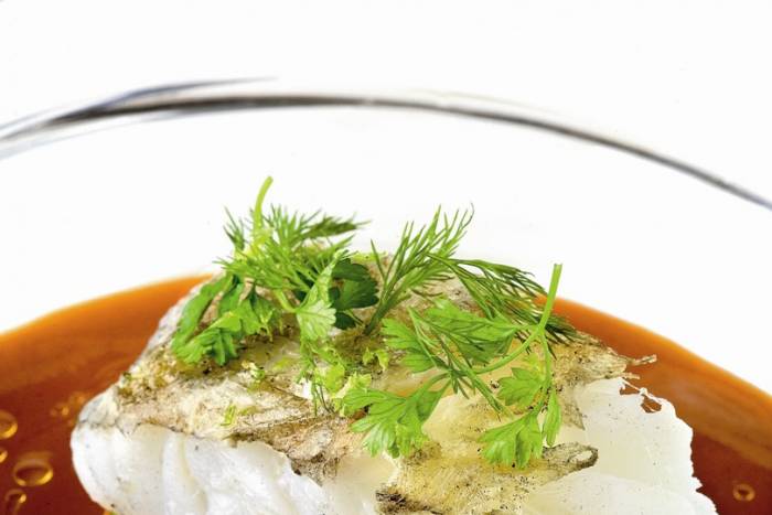 Bacalao fresco con arroz