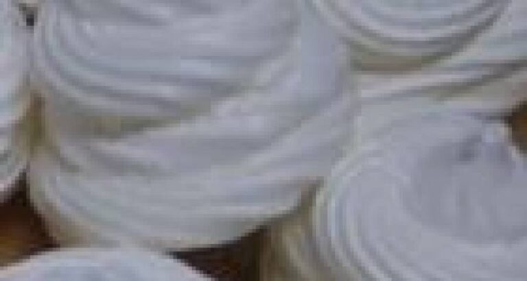 Como hacer merengue crujiente