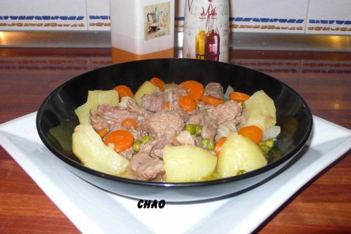 Mi estofado de añojo