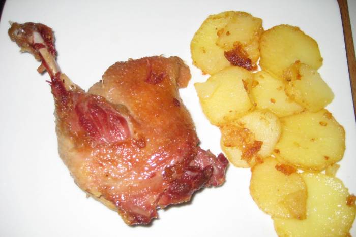 Confit de pato con patatas| Recetas Gallina Blanca