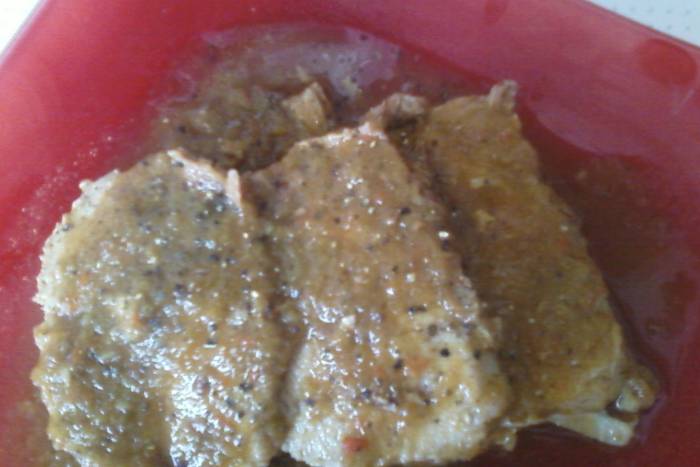 Carne mechada en salsa