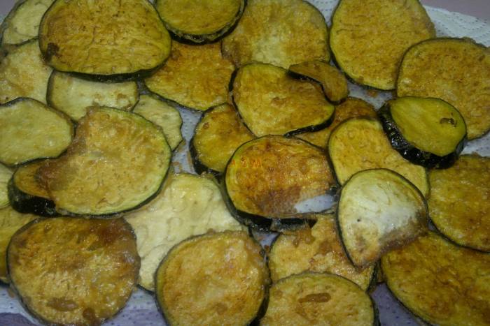 Berenjenas fritas crujientes