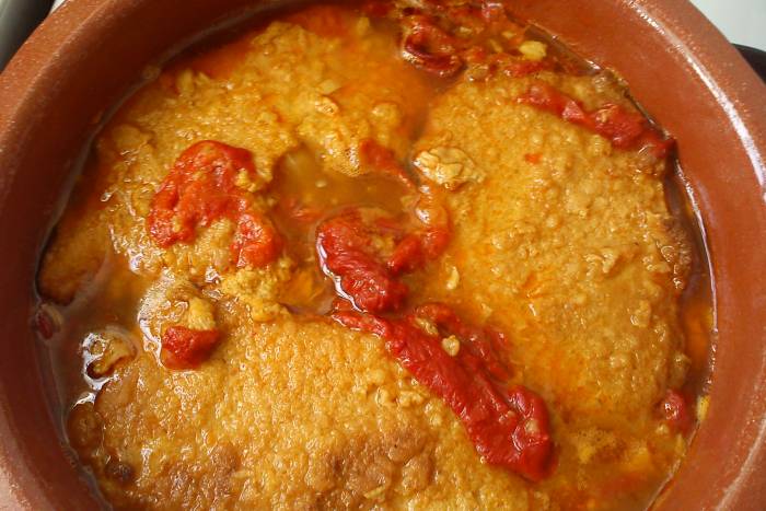 Lomo con pimientos tía juanita