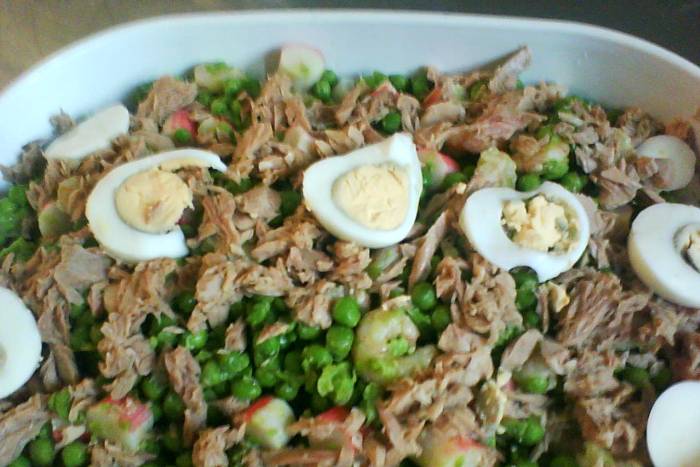 Ensalada de guisantes