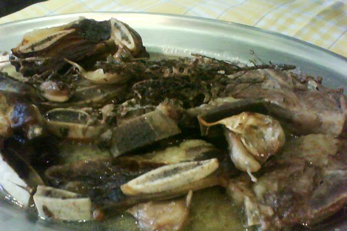 Churrasco de ternera al horno