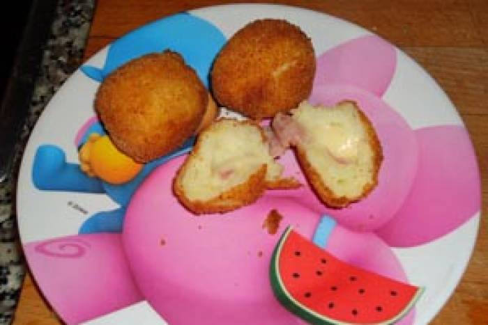 Bolitas de calabacín y patata