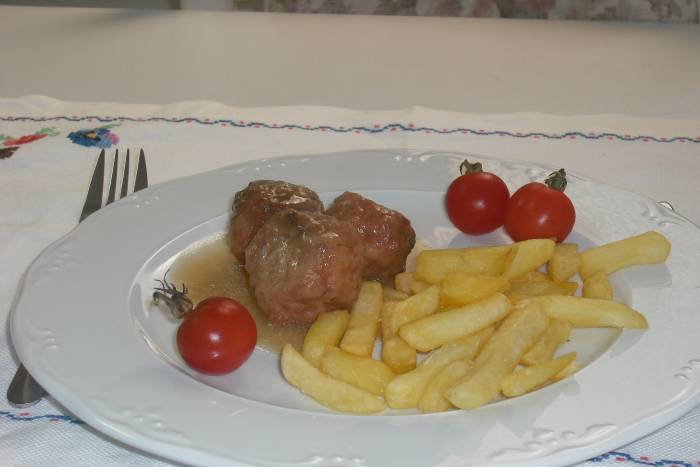 Albóndigas de pollo y pavo