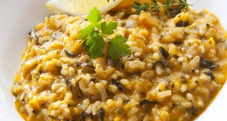 Elaboración de un risotto
