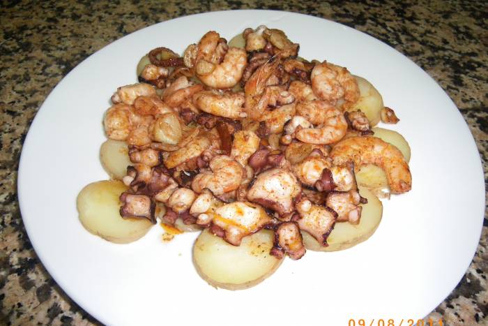 Pulpo a la valenciana