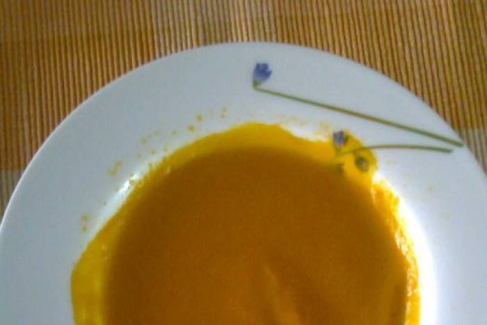 Puré de verduras con quesito