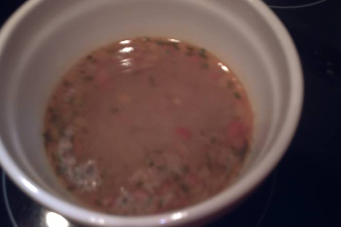 Sopa de sobre gallina blanca apañada