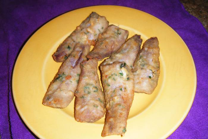 Sardinas empanadas