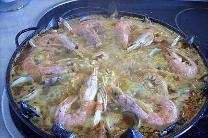 Paella colombiana