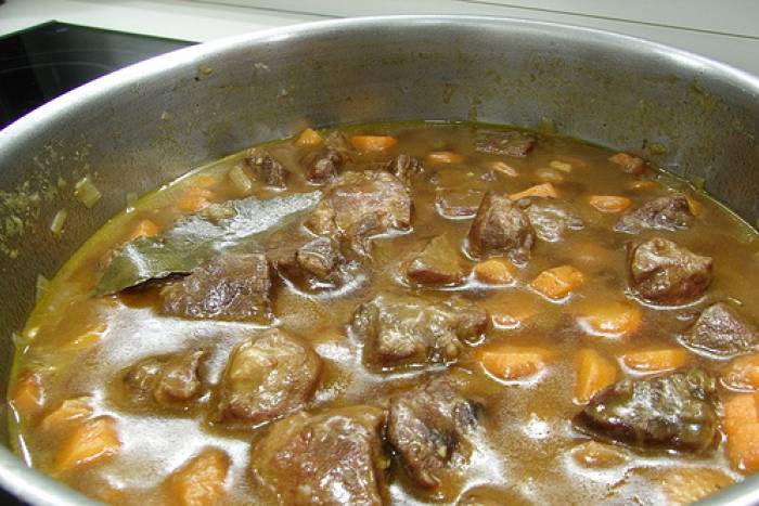 Solomillo de cerdo con manzana