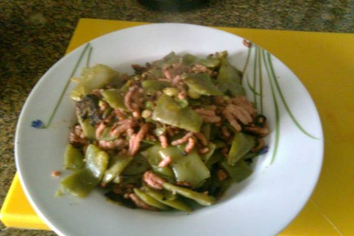 Judias verdes con pollo