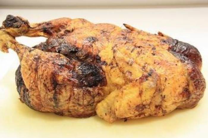 Pollo relleno deshuesado