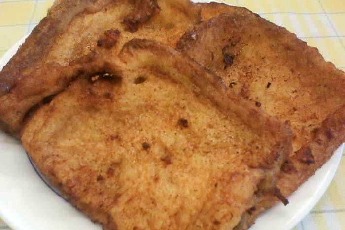 Torradetes de santa teresa o torrijas