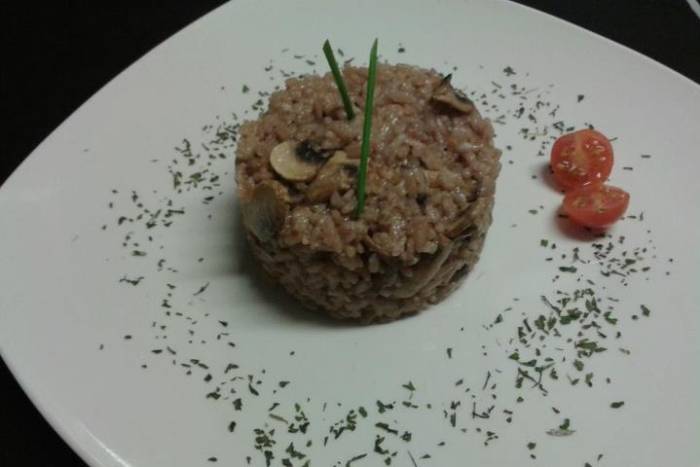 Risotto al funghi porcini