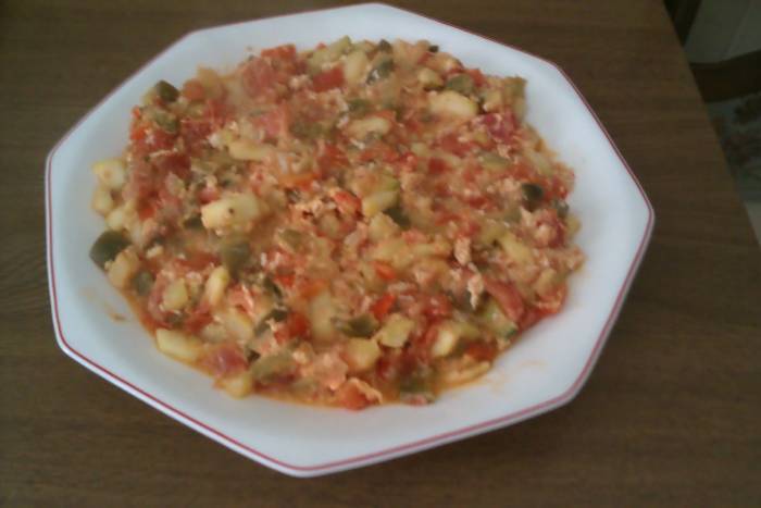 Pisto de calabacín