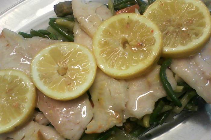 Filetes de merluza al limón