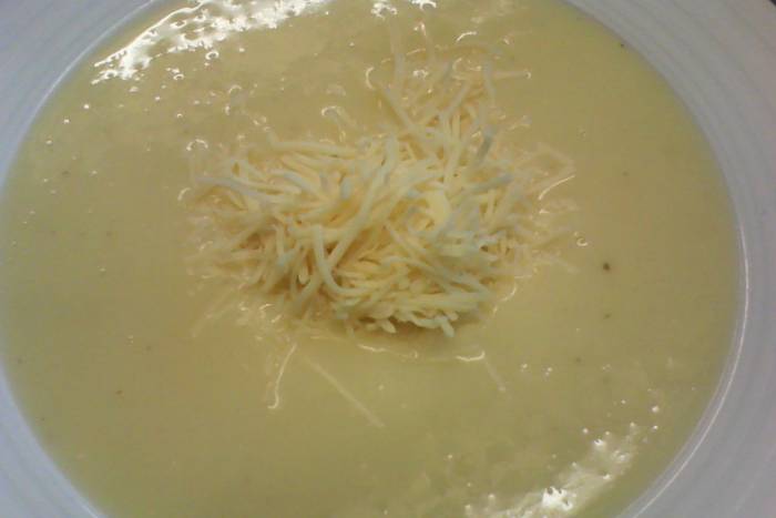 Crema de patata y queso