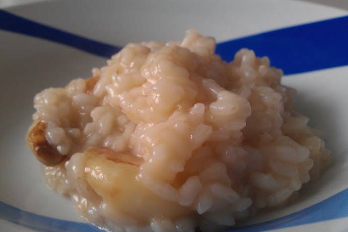 Arroz sabroso de guarnición