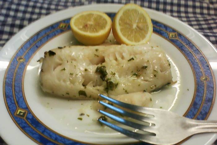 Lomo de merluza en papillote