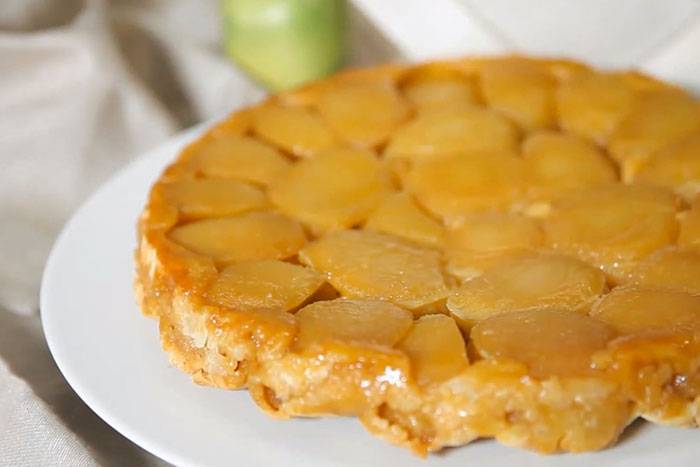 Tarta Tatin de manzana