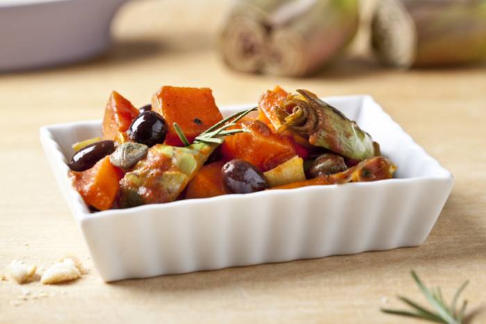 Menestra de verduras con tomate