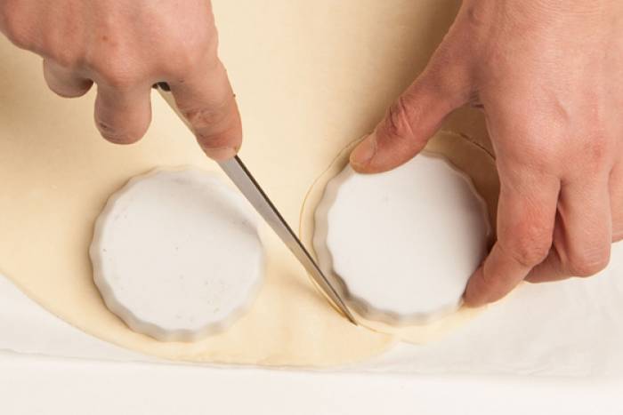 Corta la masa a la medida adecuada