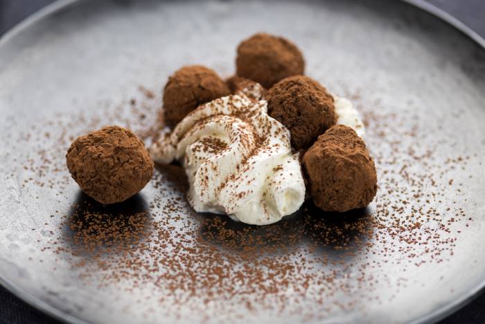 Trufa de chocolate y ron