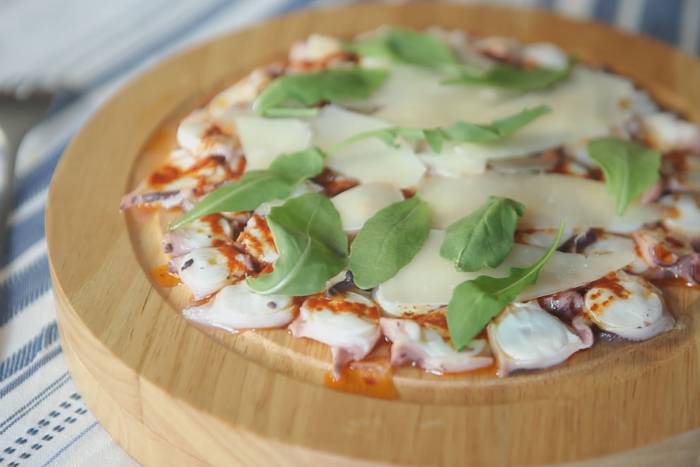 Carpaccio de pulpo