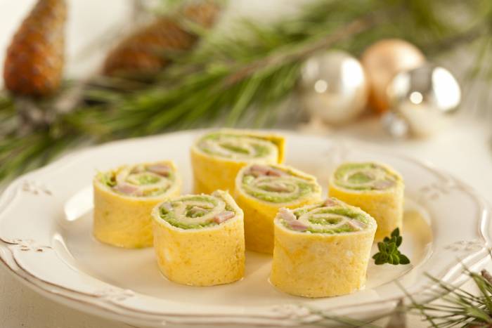 Rollitos de tortilla