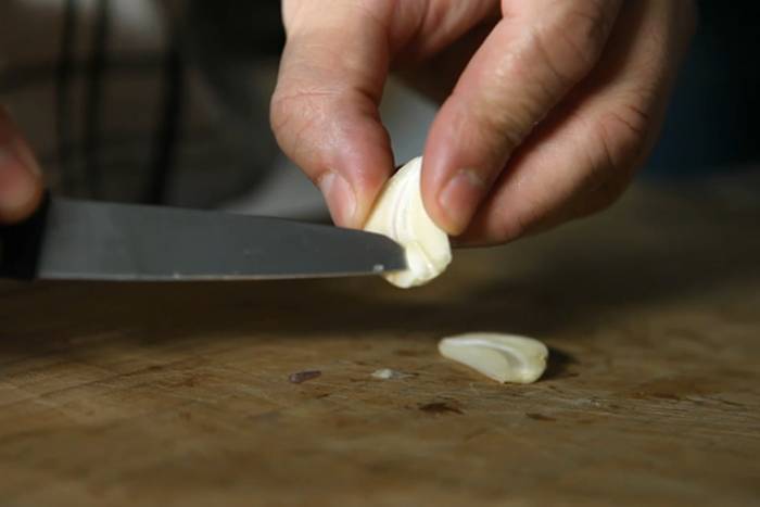 ¡que no se repita el ajo!