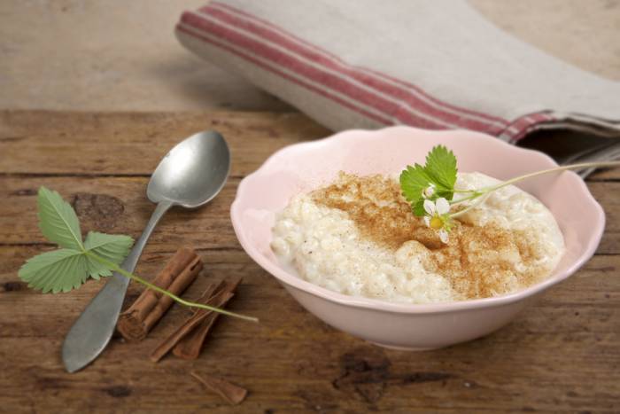 Arroz con leche condensada