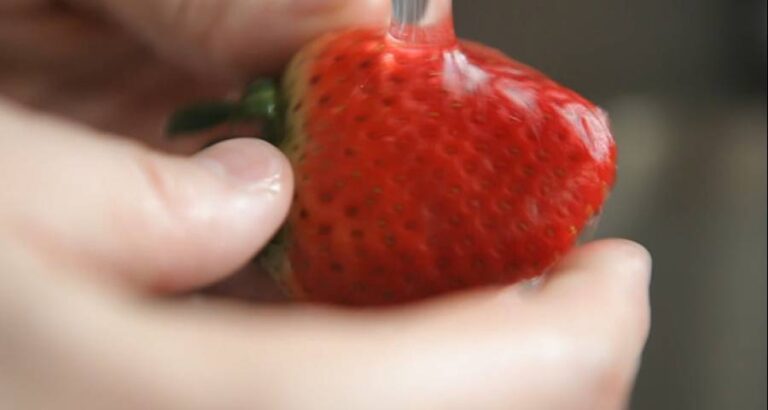 Cómo lavar los fresones