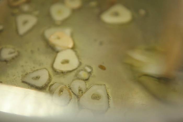 Cómo freír los ajos