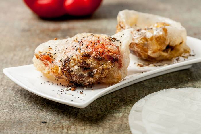 Hojaldre de arroz relleno