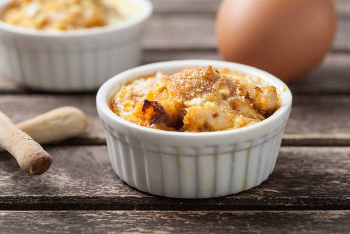 Mini cocotte de pollo gratinado