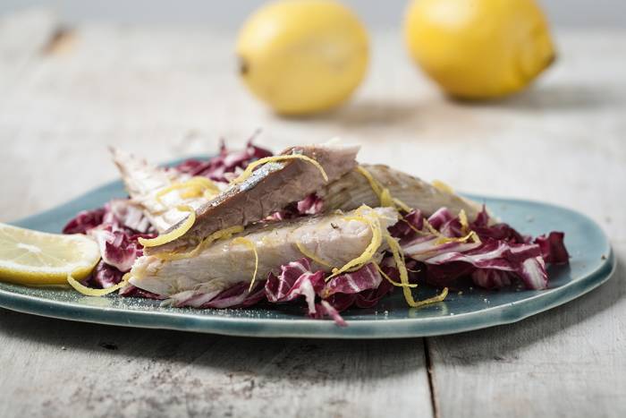 Caballa a la sal y limón