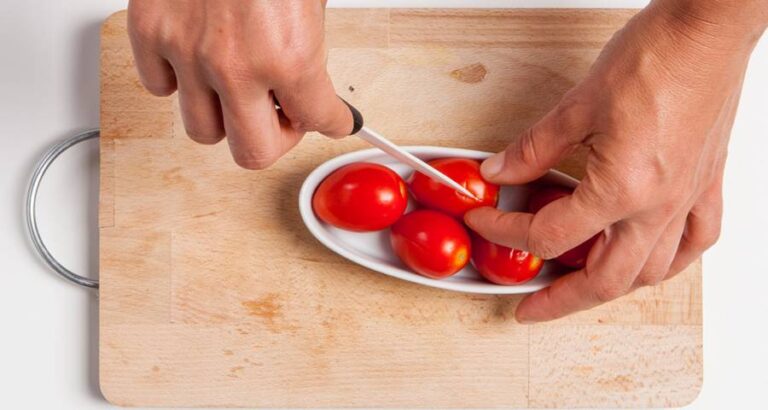 Confitar el tomate en el horno