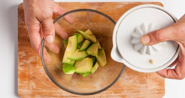 Evita que se oxide el aguacate