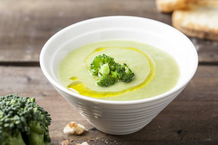 Crema de brócoli y patatas