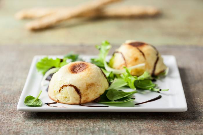 Flan de espárrago blanco