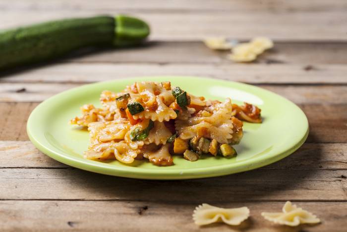 Pajaritas con verdura