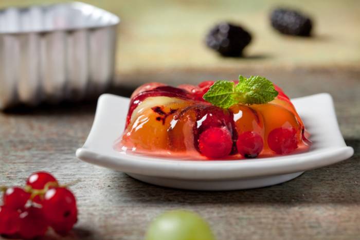 Gelatina de frutas