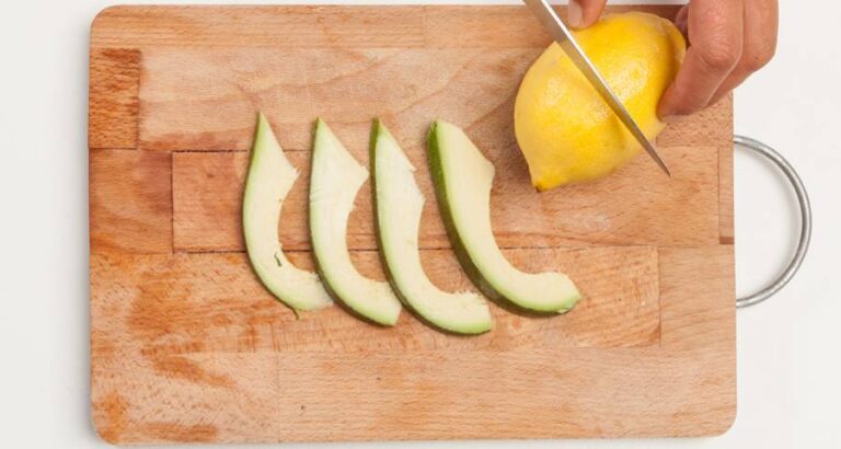 Que el aguacate no se oxide