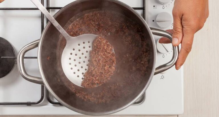 Arroz salvaje en su punto